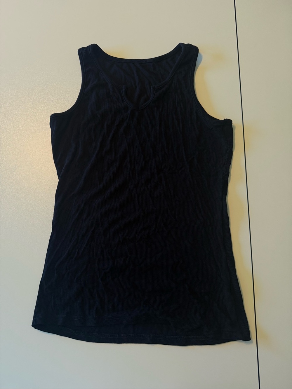 Women's Black Sleeveless Tank Top
